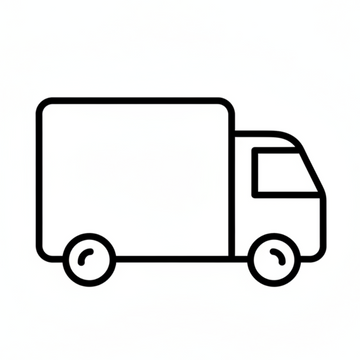 truck (outline / rounded)